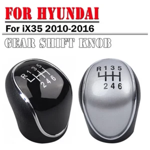 Für Hyundai IX35 2010-2016 6 Gang Schaltknauf Schalthebel Knauf Knopf Manuell - Picture 1 of 18