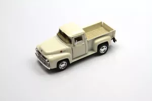 5" Kinsmart 1956 Ford F-100 Pickup Truck Diecast Model Toy Car 1:38 White - Picture 1 of 4