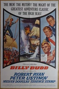BILLY BUDD (1962) - original US 1 Sheet film/movie poster, Peter Ustinov, Navy - Picture 1 of 3