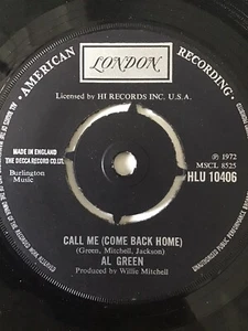 Al Green - What A Wonderful Thing Love Is / Call Me ( Come Back Home) -  M- - Picture 1 of 2