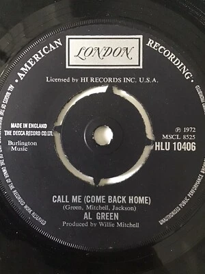 Al Green - What A Wonderful Thing Love Is / Call Me ( Come Back Home) -  M- - Image 1 of 2