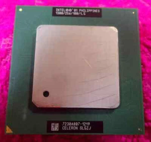 Procesador r INTEL CELERON 2001 1300/256/100/1.5 7230A807-1219 SL5ZJ 4319 - Imagen 1 de 4