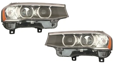BMW X3 X4 2015-2018 XENON W/O ADAPTIVE HEADLIGHTS HEAD LIGHTS LAMPS PAIR Foto 1 de 3
