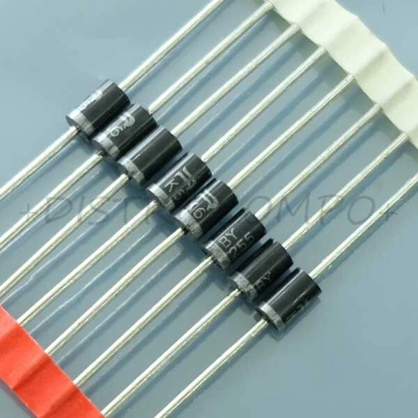 BY255 Diode redresseur 1300V 3A DO-201 Diotec RoHS (lot de 8)