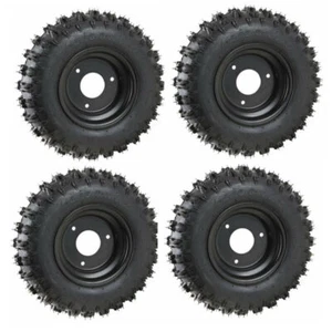 6" inch 4.10-6 Tire Rim Wheel Spindle Knuckle Hub ATV Quad Go kart Scooter - Picture 1 of 23