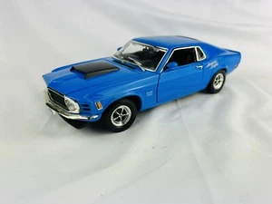 MOTOR MAX 1:18 (American Graffiti) Serie ""1970 MUSTANG BOSS 429" azul - Imagen 1 de 10