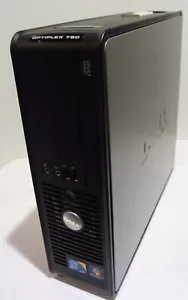 Dell Optiplex 780 PC Desktop (Intel Core 2 Duo 3.06GHz 2GB 160GB Win 10) SFF - Picture 1 of 6