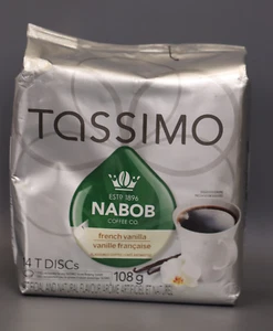 Nabob French Vanilla Flavoured Coffee, T-Discs for Tassimo Hot (14 Count) - Picture 1 of 4