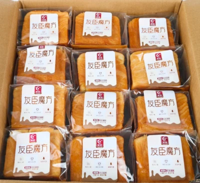 480g Youchen Magic Cube Bread Chinese Specialty Snack Food Toast - Image 1 of 4