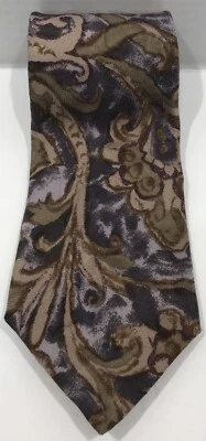 Corbata de Colección Meeting Street Para Hombre Multicolor Paisley Hecha en Canadá 100% Seda Foto 1 de 3