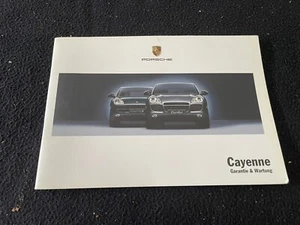 Porsche Cayenne S & Turbo 2003 alemán libro de mantenimiento manual de registro de servicio - Imagen 1 de 6