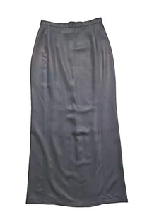 Falda Yohji Yamamoto Vintage Rayón Negra - Talla L De Colección Grande Hecha en FRANCIA - Imagen 1 de 14