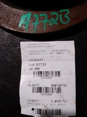 Frenos traseros sin freno de doble cabina Opt JC3 para camioneta Sierra 1500 99-04 3160937 Foto 1 de 4