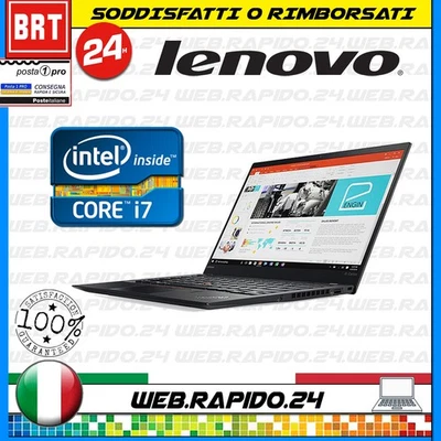 PC NOTEBOOK LENOVO THINKPAD X1 CARBON 2 GEN I7-4200U 14" RAM 8GB SSD 256GB TOUCH - Immagine 1 di 4