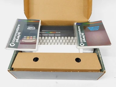 Commodore Plus/4 Vintage Computer w/ Box + Manuals + Power Supply (works well) - Image 1 of 4