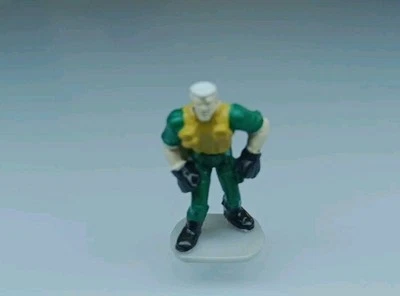 1998 Kenner Small Soldiers Mini Micro 1" Figure - Major Chip Hazard Attack Zones - Immagine 1 di 4