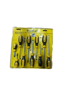 Stanley 10 PCS Screwdriver Set With Bi-Material Handle - Picture 1 of 3