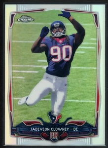 2014 Topps Chrome Jadeveon Clowney Refractor Rookie RC - Picture 1 of 2