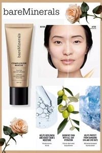 Crema hidratante tintada bareMinerals Complexion Rescue FPS 30, 1,18 oz CREMA DE MANTEQUILLA 03 - Imagen 1 de 4