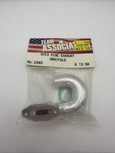 Team Associated ASC 2343 Nitro TC3 Side Exhaust Manifold 1/10 RC Car Parts B89 - Picture 1 of 2