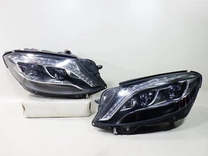 Genuine Mercedes-Benz W222 S-Class LED Headlights Lamp A 222 906 15 02 Stock OEM - Foto 1 di 9