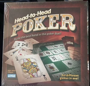 Head-to-Head Poker Card Board Game 2005 Parker Bros New Box factory Sealed - Picture 1 of 2
