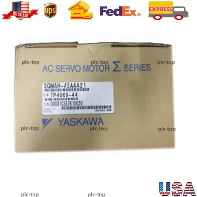 NEW ONE YASKAWA SGMAH-A5AAA21 Servo Motor SGMAHA5AAA21 1PC US FREE TAX - Image 1 of 4
