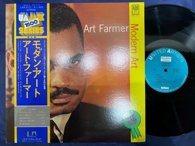 MINT! ART FARMER MODERN ART UNITED ARTISTS LAX 3111 OBI STEREO JAPAN LP - Image 1 of 4