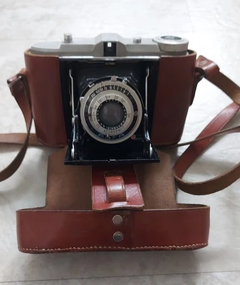 Agfa Jsolette Analoge Kamera mit Lederetui - Bild 1 von 2