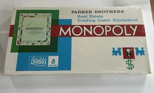 MONOPOLY Brettspiel FABRIKVERSIEGELT Nr. 9 Parker Brothers 1960’s neu in Box sehr guter Zustand - Bild 1 von 6