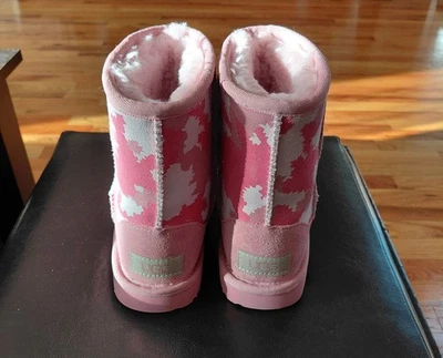 UGG Boots - Size 13 Kids - Pink Fatigue - Excellent Condition - Image 1 of 4