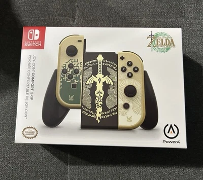 PowerA OFFICIAL Joy-Con Comfort Grip *DECAYED MASTER SWORD EDITION* (Switch) New - Image 1 of 4