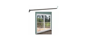 CRL S4154 Dark Bronze Security Bar for Sliding Glass Doors - Picture 1 of 4