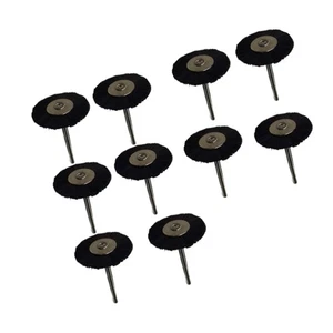 10 PEZZI Set Spazzole Ruota Nylon Derusting Lucidatura Ruote Abrasive per - Foto 1 di 12