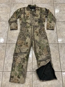 Youth 20 Liberty Insulated Rugged Outdoor Gear Coveralls Hunting Camo Realtree - Picture 1 of 16