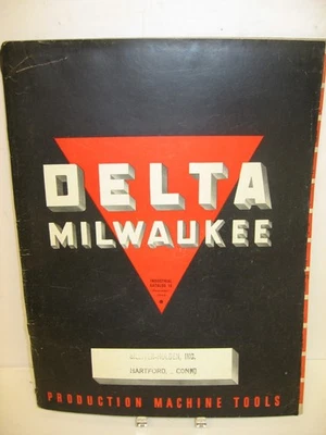 1944 Delta Milwaukee Industrial Catalog No. 13 w/Price List - Image 1 of 4