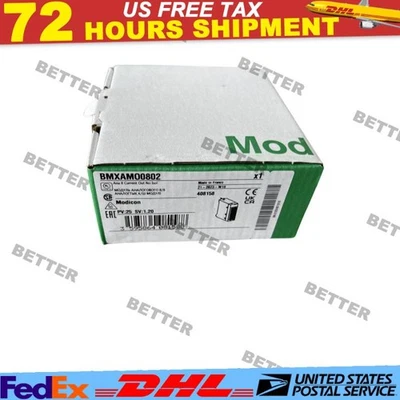 BMXAMO0802  programmable controller PLC module,  US Free TAX - Image 1 of 2