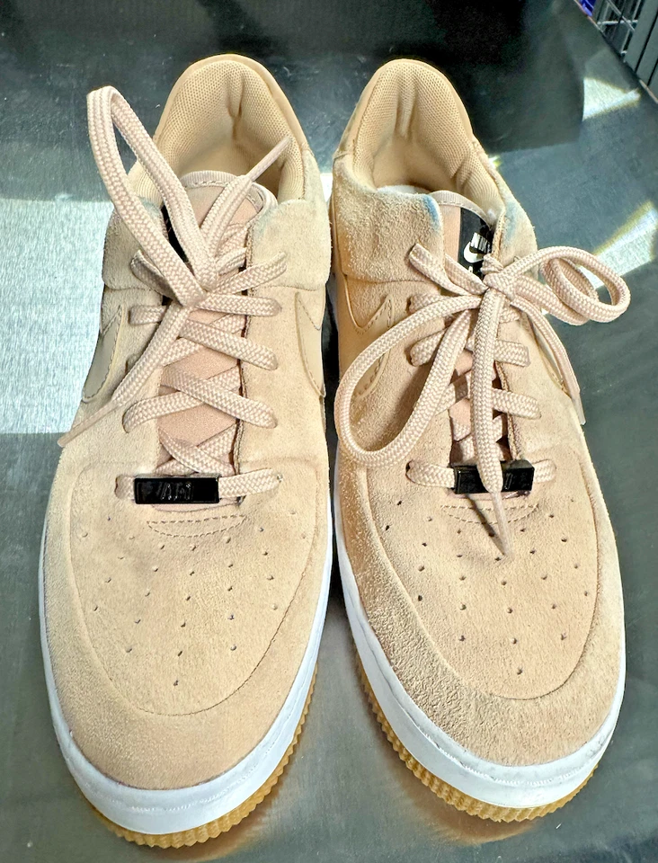 Nike Women's Air Force 1 Sage Low Bio Beige W - Size 8 - Great Condition - Image 1 of 4