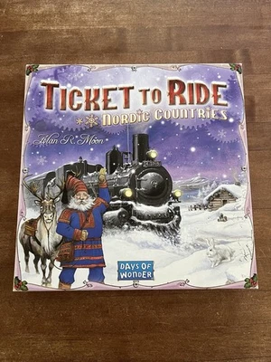 Ticket to Ride: Nordic Countries Board Game Days Of Wonder 2018. 100% Complete - Image 1 of 4