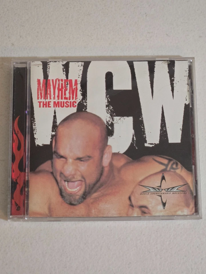 WCW MAYHEM THE MUSIC CD 1999 COMPILATION - Insane Clown Posse, Megadeth, RARE - Image 1 of 4