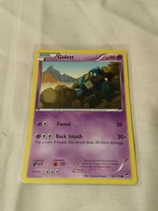 Golett #42/111 XY Furious Fists 2014 Pokemon card - Picture 1 of 3