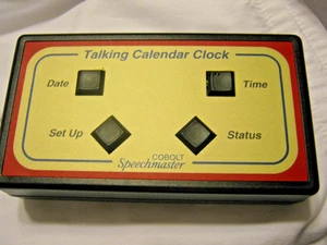 Cobolt Speechmaster Talking Clock / Calendar / Alarm - Push Button Speaking Time - Picture 1 of 7