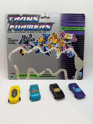 Transformers G1 - Micromaster Decepticon Sports Car Patrol - ¡Juego completo!! Foto 1 de 2
