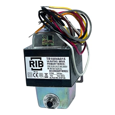 Functional Devices RIB TR100VA015 Class 2 Transformer 96VA Rated, 24V AC 45DR93 - Image 1 of 2