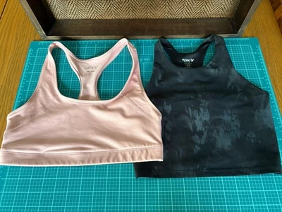 Lote de 2 sujetadores deportivos para mujer: BCG y azul marino antiguo ~ talla mediana ~ ¡Ver descripciones! ¡En muy buen estado! Foto 1 de 4