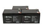 Raion Power 12V 12Ah Battery For Topin Tp12-12 - 3 Pack