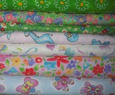 New listing
Big Block Quilt Kit Fabrics -Flannels - Great Girls/Kids Quilt !