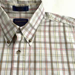 Pendleton Herren Hemd Gr. L Knopfleiste Langarm kariert Baumwolle Freizeit Business - Bild 1 von 6