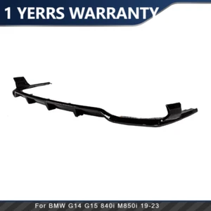 Gloss Black GT Style Rear Bumper Diffuser Kit For BMW G14 G15 840i M850i 19-23 - Picture 1 of 5