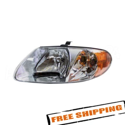 Левая фара в сборе TYC 20-6022-00-9 для Dodge Grand Caravan 2001-2007 годов выпуска - Изображение 1 из 4